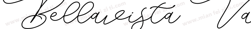 Bellavista Variable字体转换